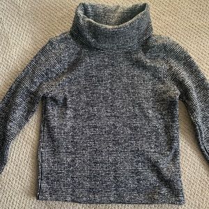 J Crew Turtleneck Sweatshirt with fleece lining